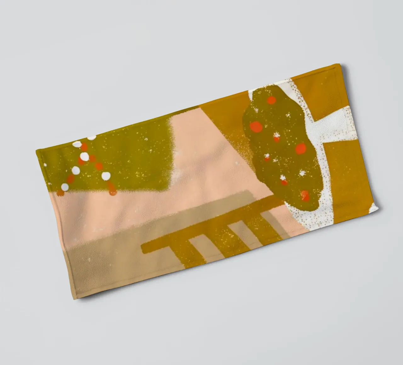 Buon Natale Retro Pop asciugamano da bagno da THE LATEST SHOP