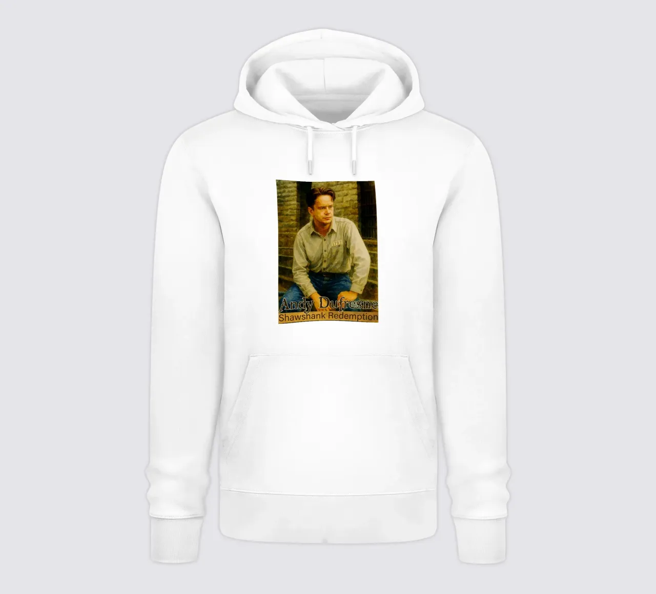 Andy Dufresne - L'immaginazione pittorica di Shawshank Redemption felpa con cappuccio da MOKAIYA