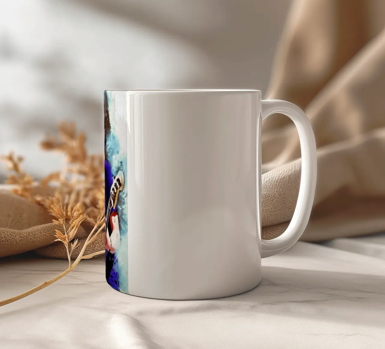 Smudge Mark Hoppus dei Blink-182 tazza in ceramica da Gunawan Rb