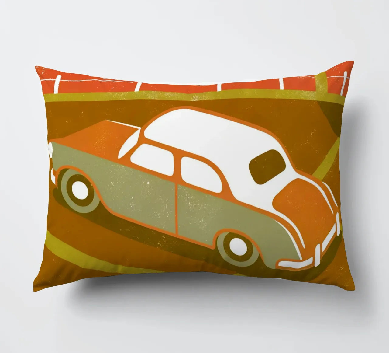 Auto d'epoca Pop Retro cuscino da THE LATEST SHOP