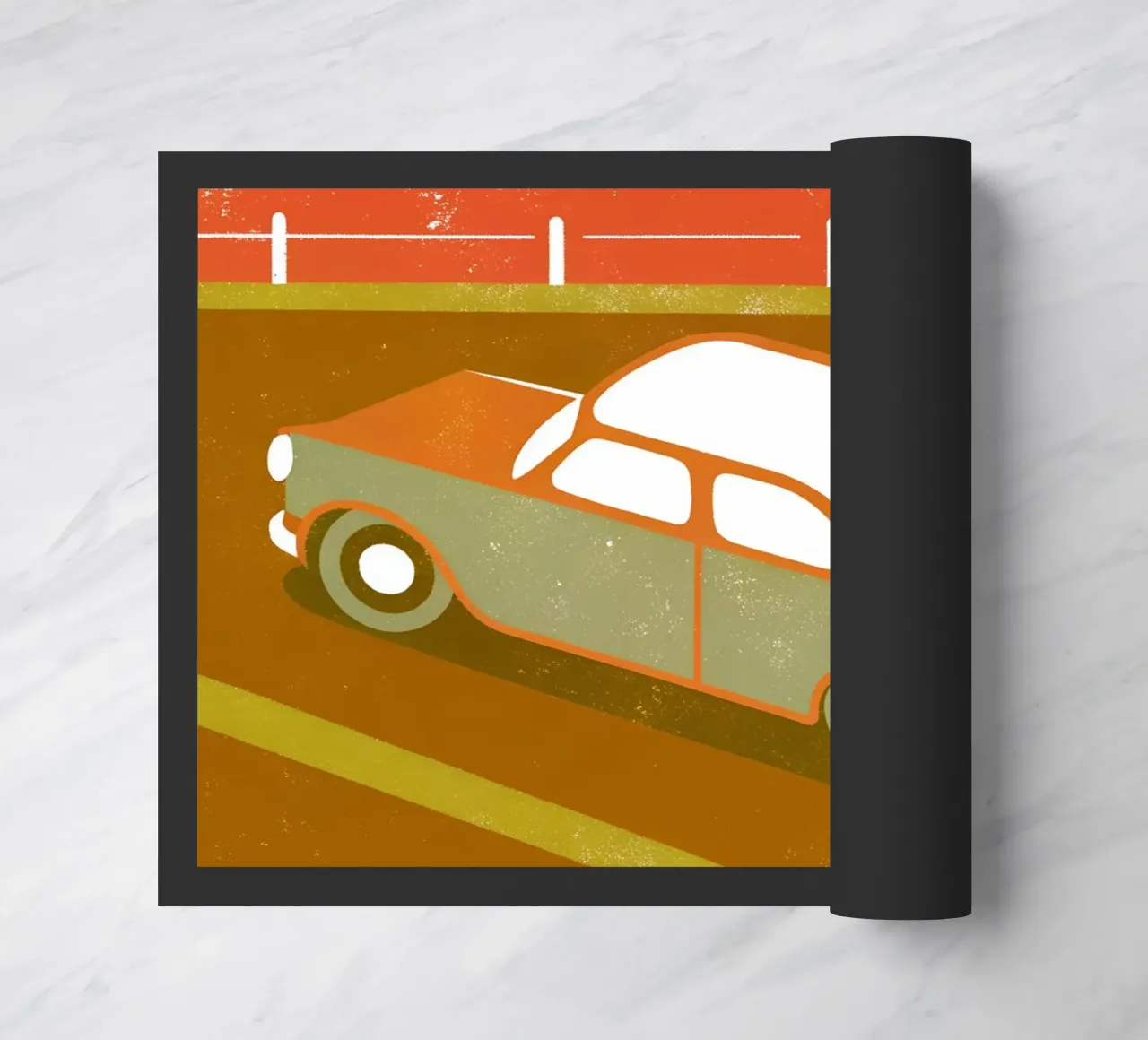 Auto d'epoca Pop Retro zerbino da THE LATEST SHOP