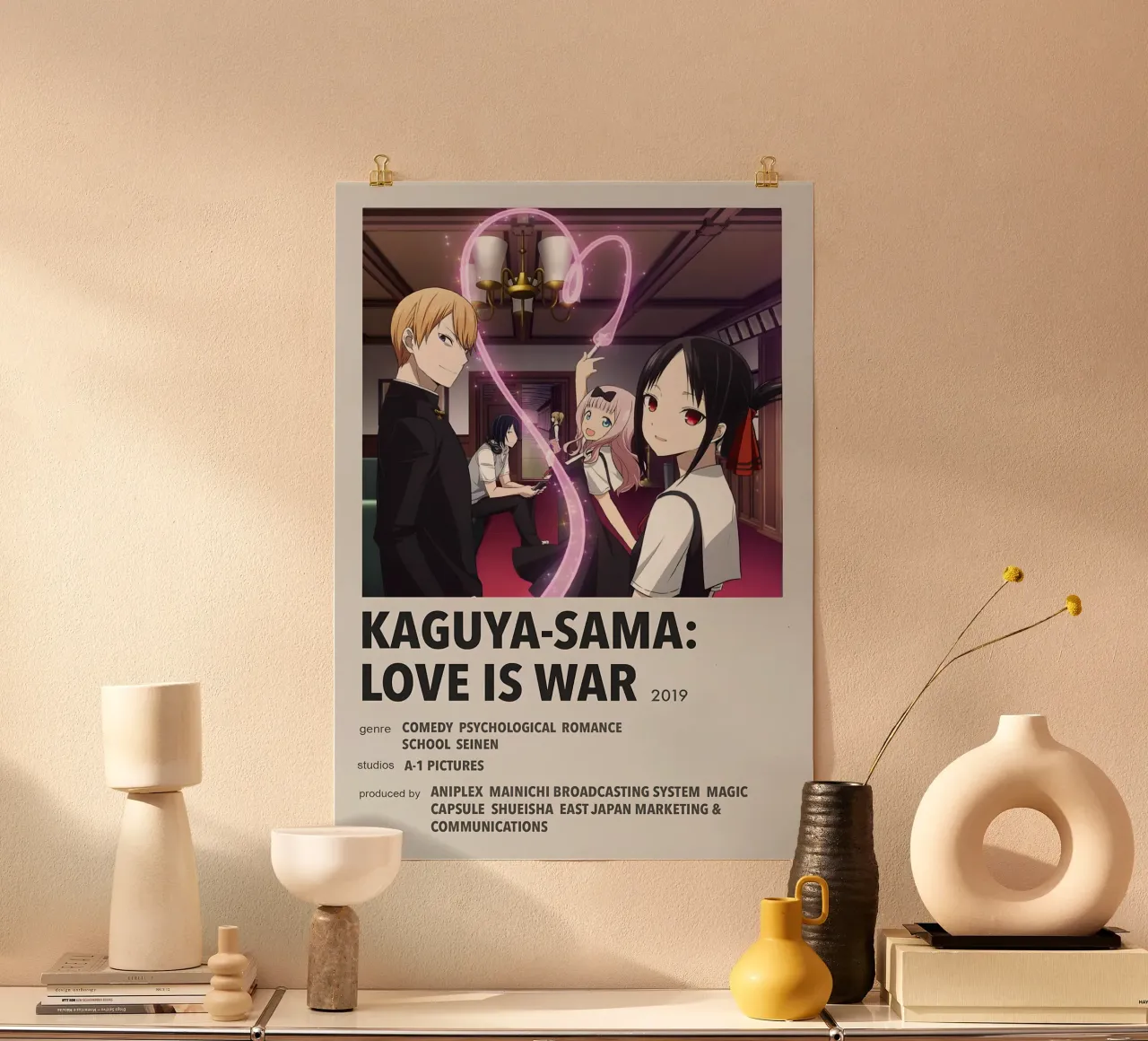 KAGUYA-SAMA LOVE IS WAR  2019 hahnemühle by Totoya