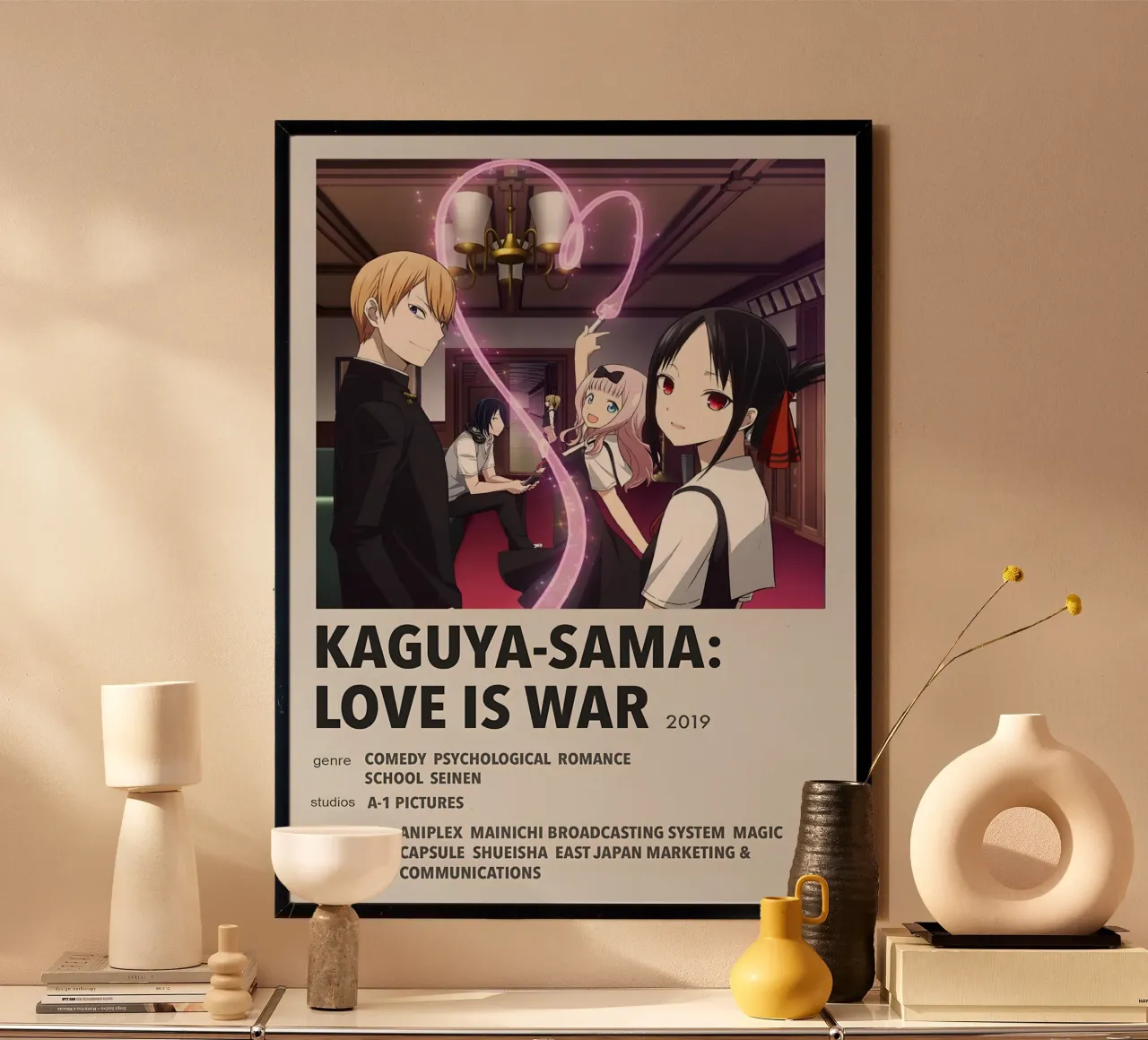 KAGUYA-SAMA LOVE IS WAR  2019 hahnemühle by Totoya