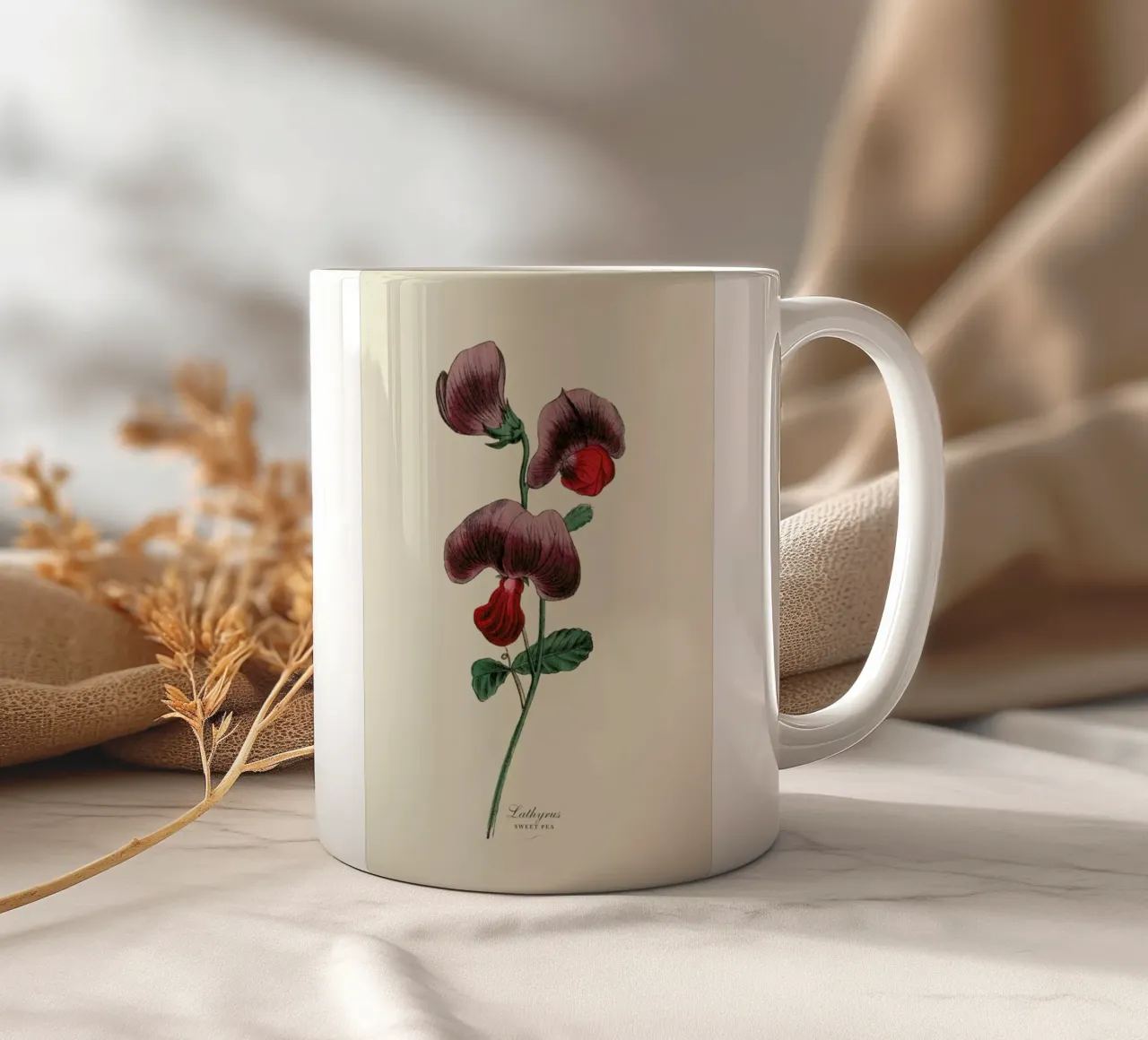 Sweet Pea mug en céramique de Flora & Fauna