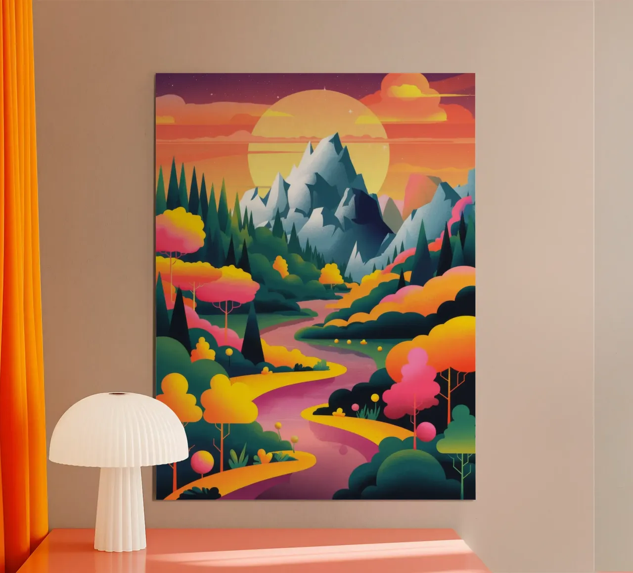 Sinfonia del tramonto maestoso poster da Fine Sanctuary