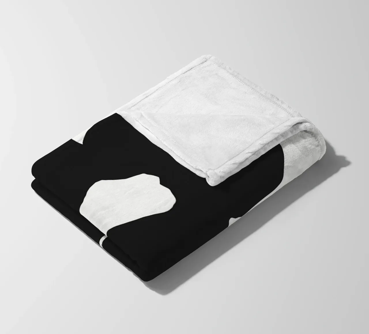 Silhouette floreale in grassetto coperta in pile da Little Dean