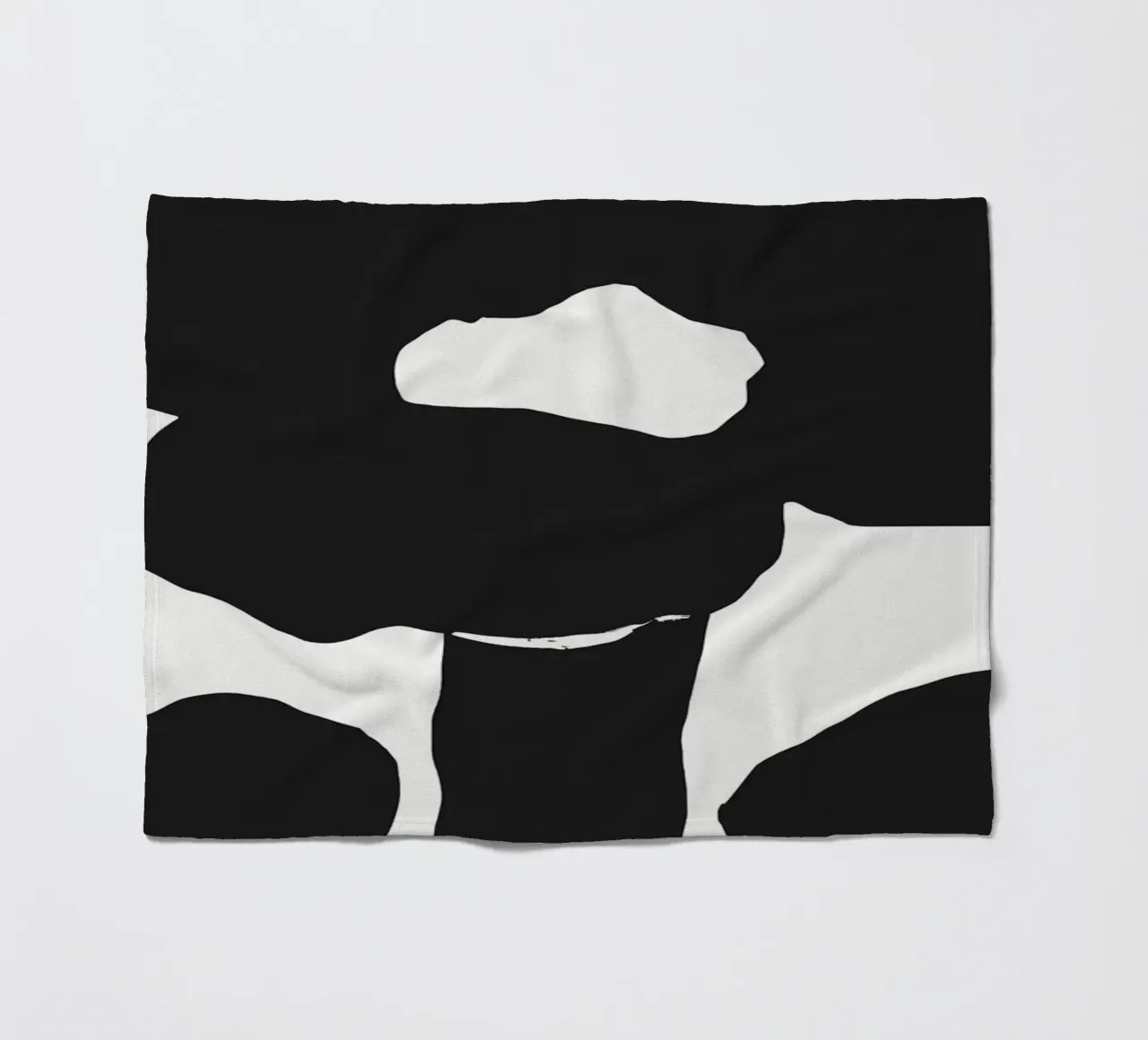 Silhouette floreale in grassetto coperta in pile da Little Dean