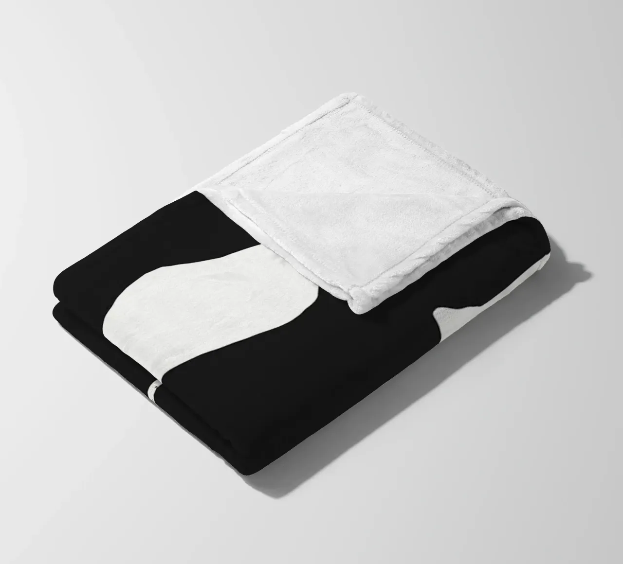 Silhouette floreale in grassetto coperta in pile da Little Dean