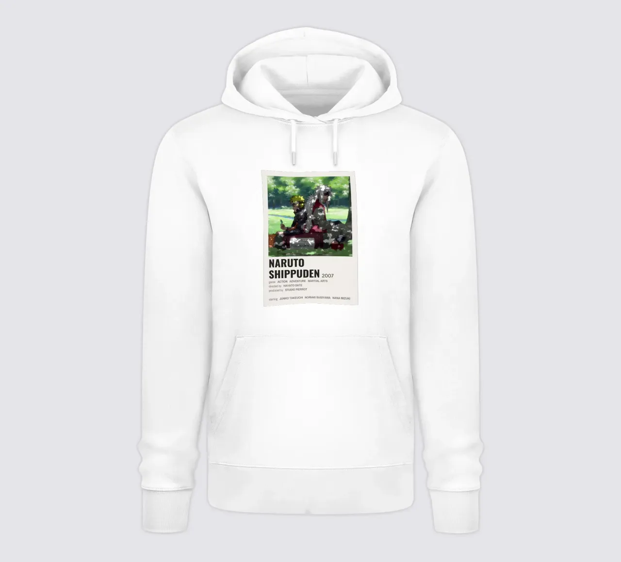 NARUTO SHIPPUDEN  2007 felpa con cappuccio da Totoya