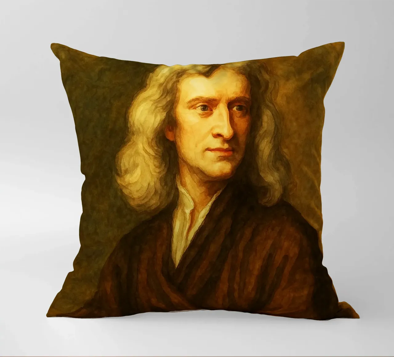 Isaac Newton Riparare l'immaginazione Ridisegnare cuscino da MOKAIYA