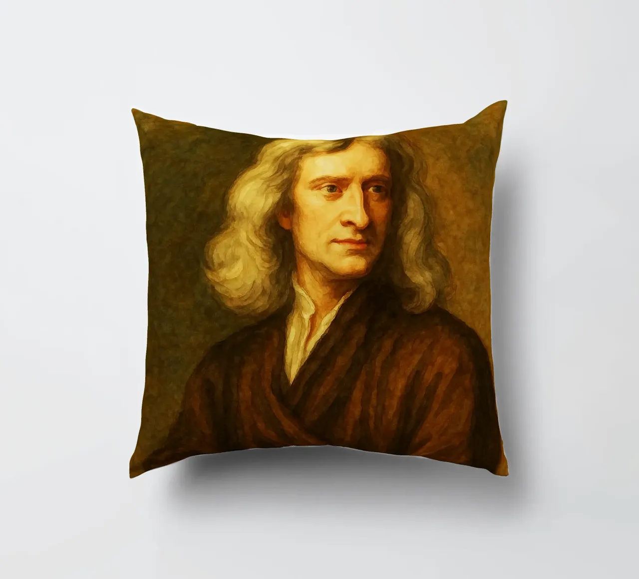 Isaac Newton Riparare l'immaginazione Ridisegnare cuscino da MOKAIYA