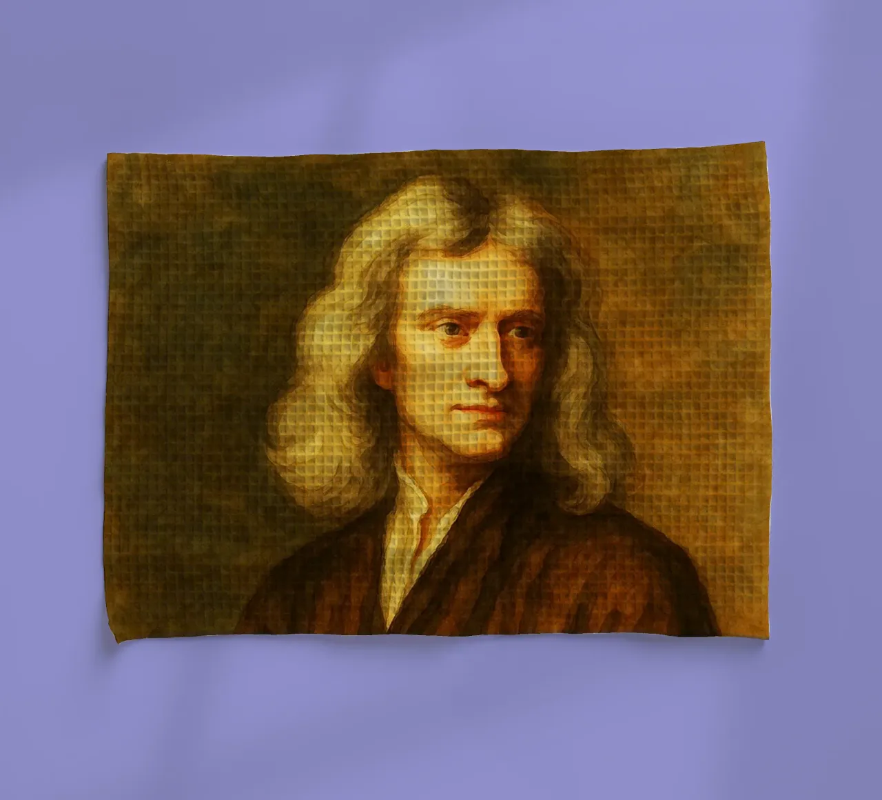Isaac Newton Repeindre Imagination Redessiner torchon de MOKAIYA