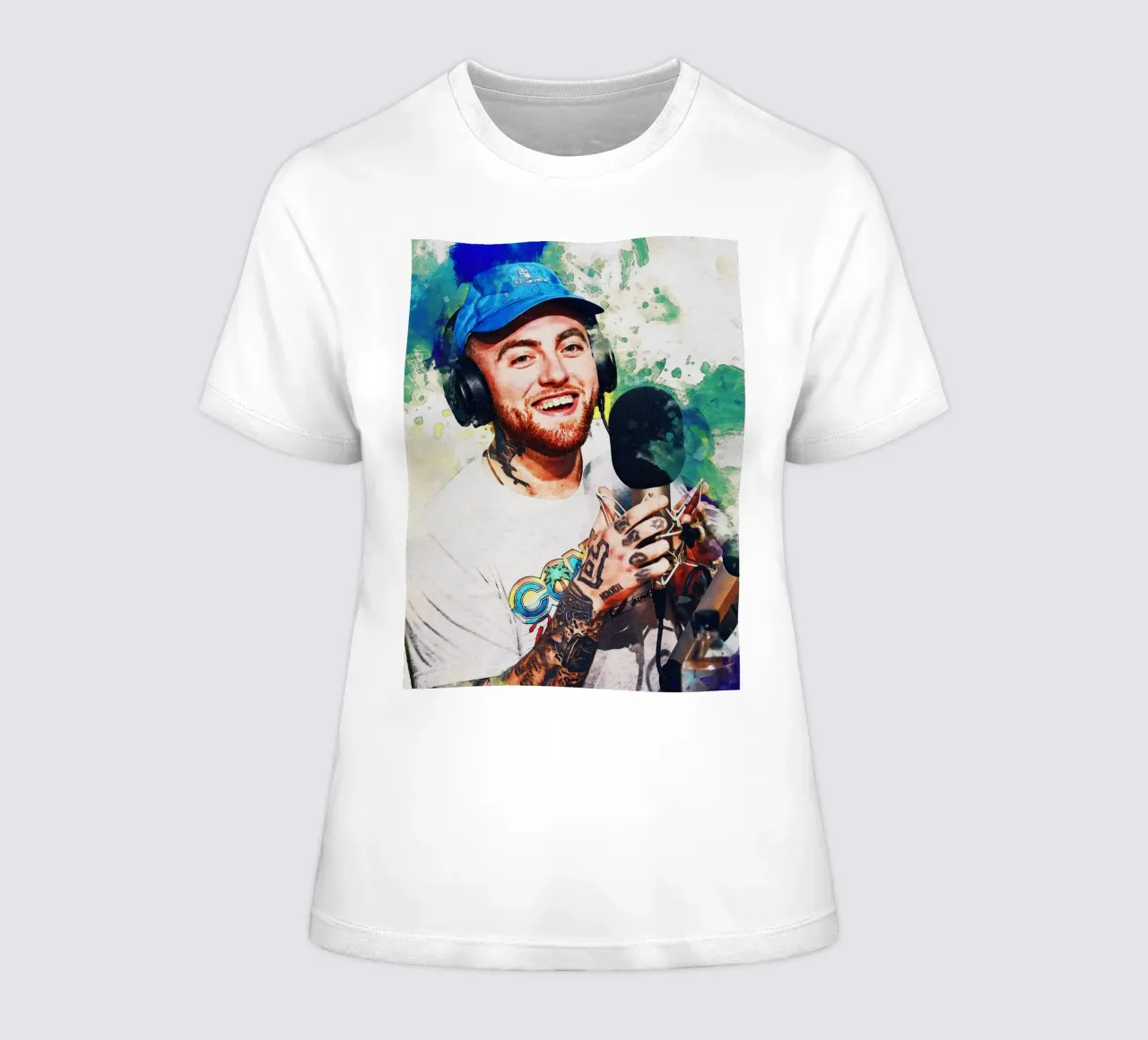 La boue de Mac Miller t-shirt ajusté pour femmes de Gunawan Rb