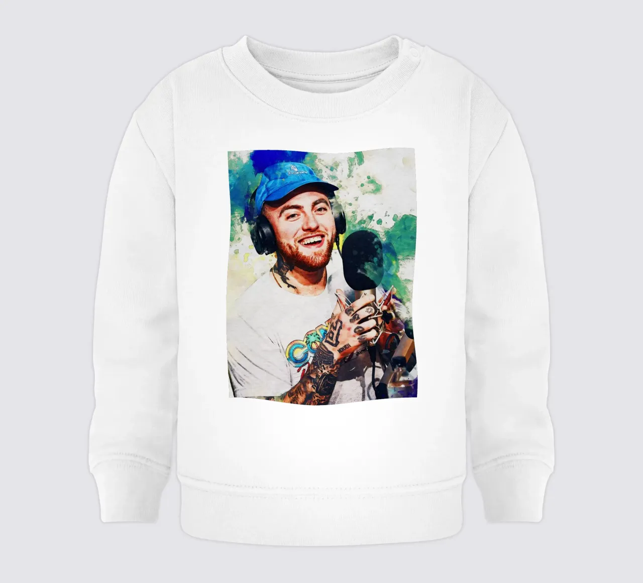 Sbaffo di Mac Miller felpa neonato da Gunawan Rb