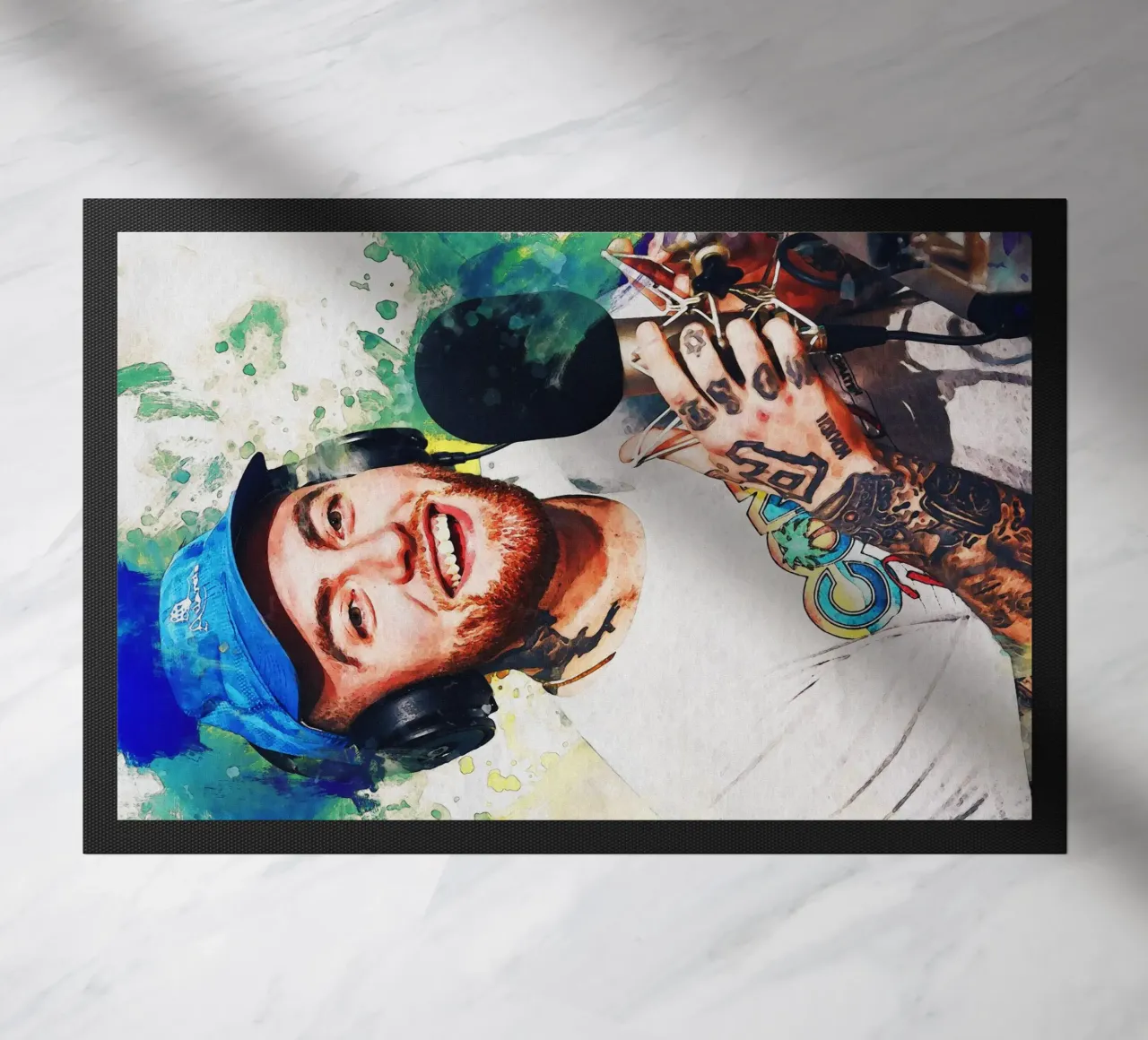 Sbaffo di Mac Miller zerbino da Gunawan Rb