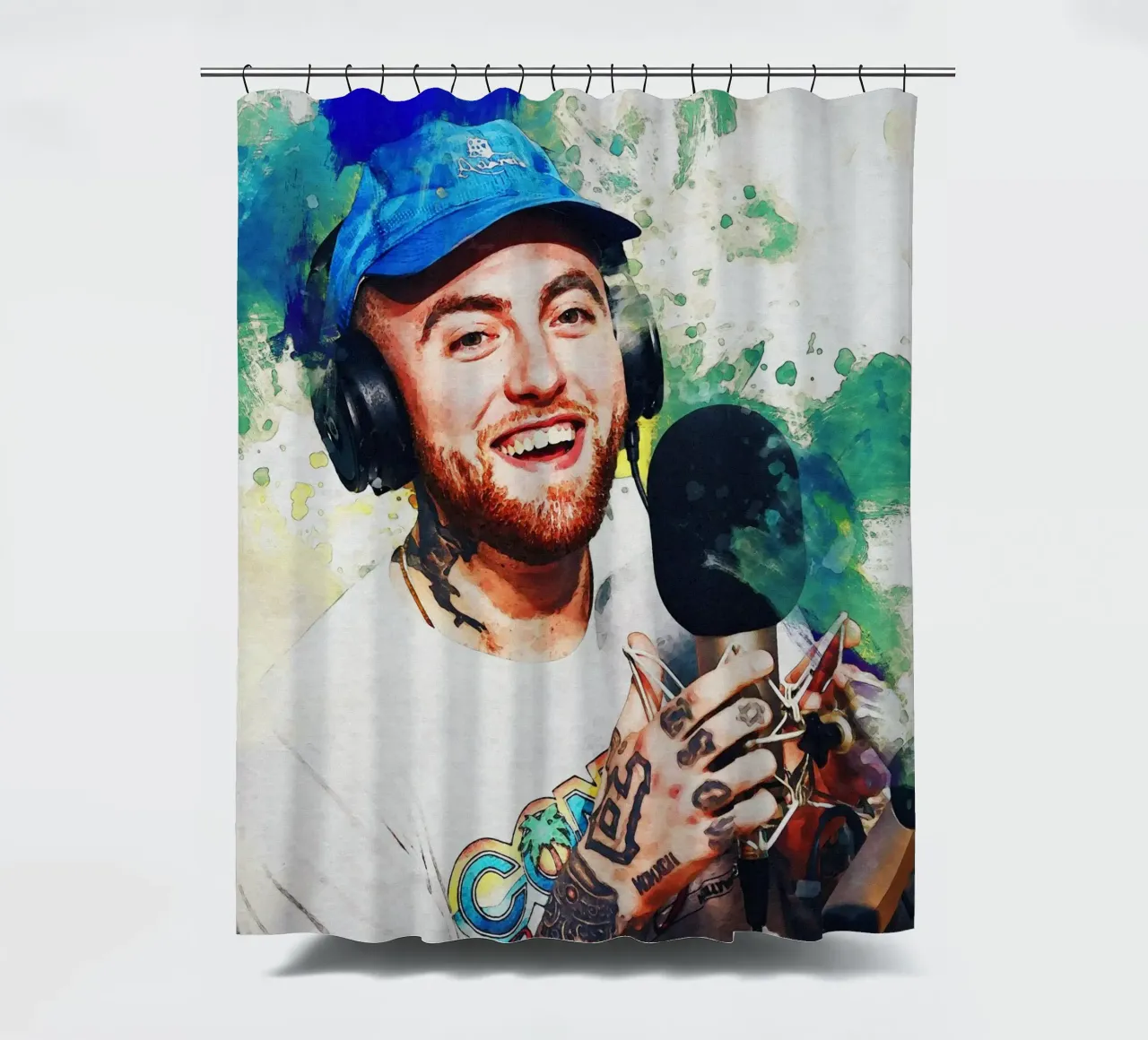 La boue de Mac Miller rideau de douche de Gunawan Rb