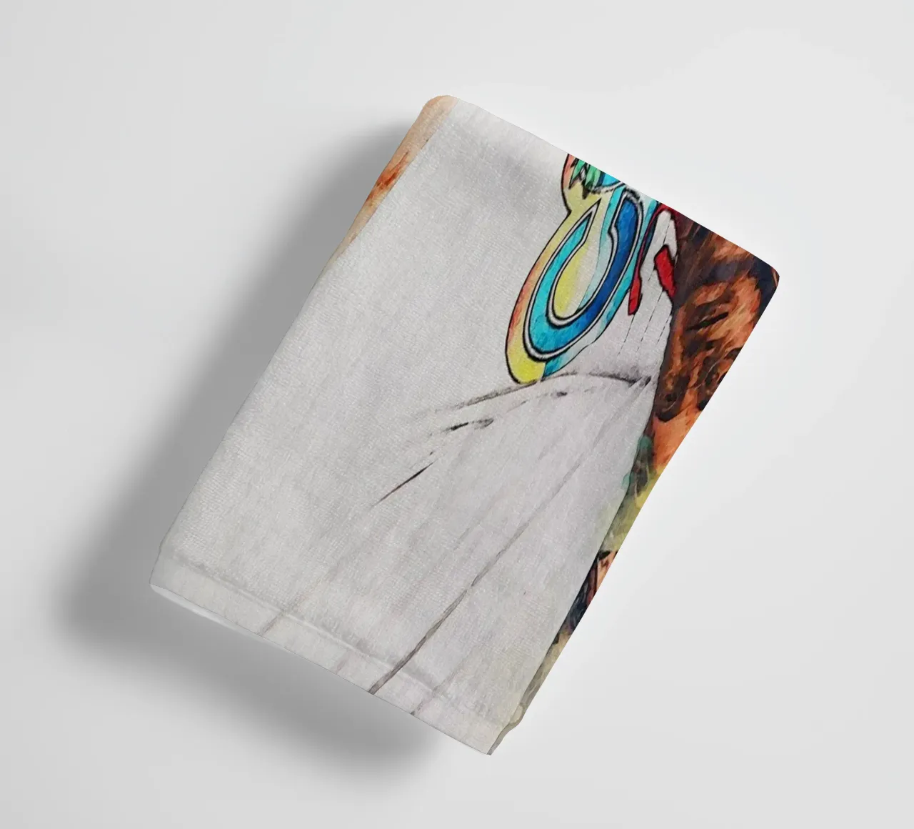 Smudge of Mac Miller towel by Gunawan Rb
