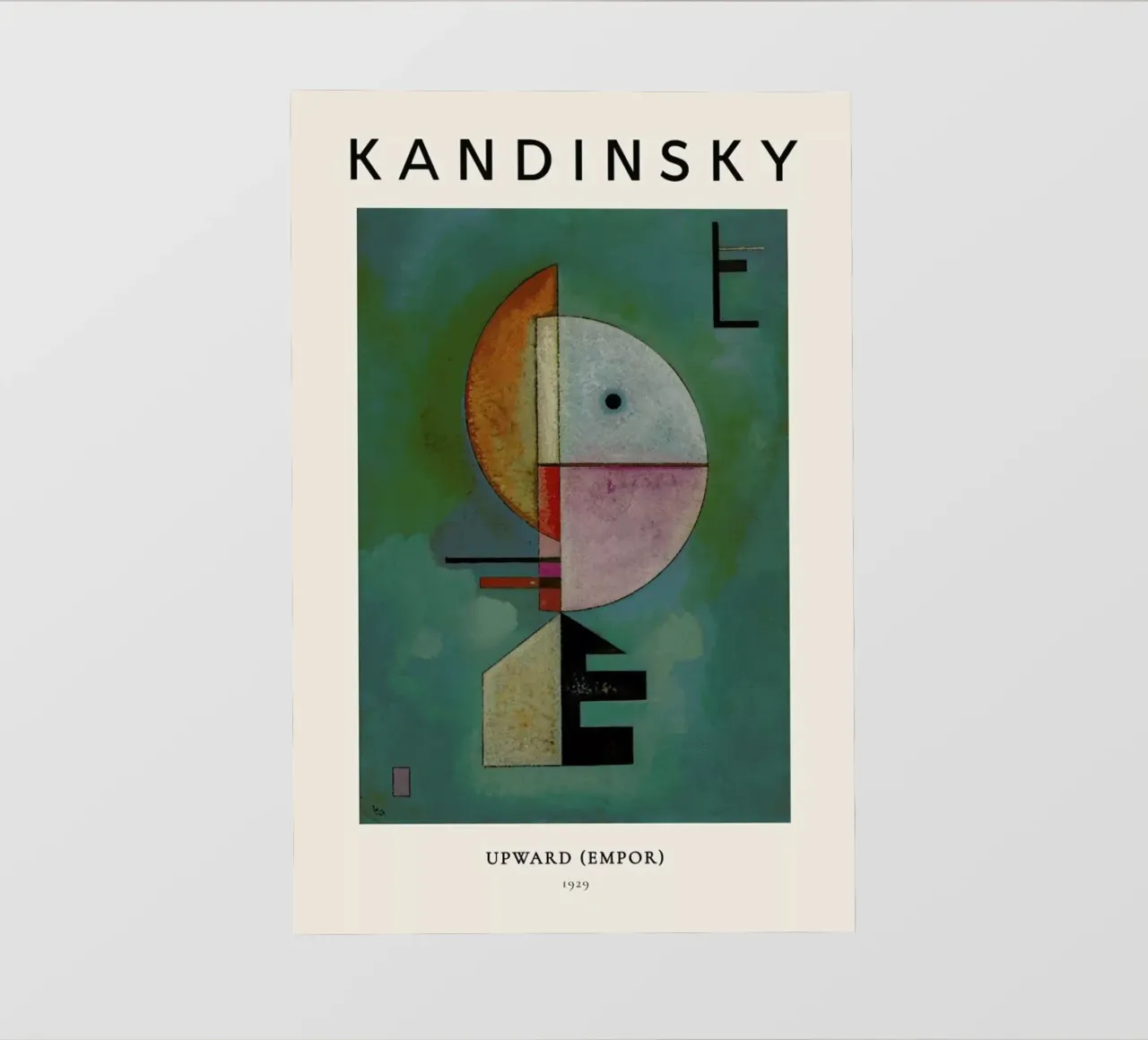 Kandinsky - Upward pellicola backlit da ARTOTHEK