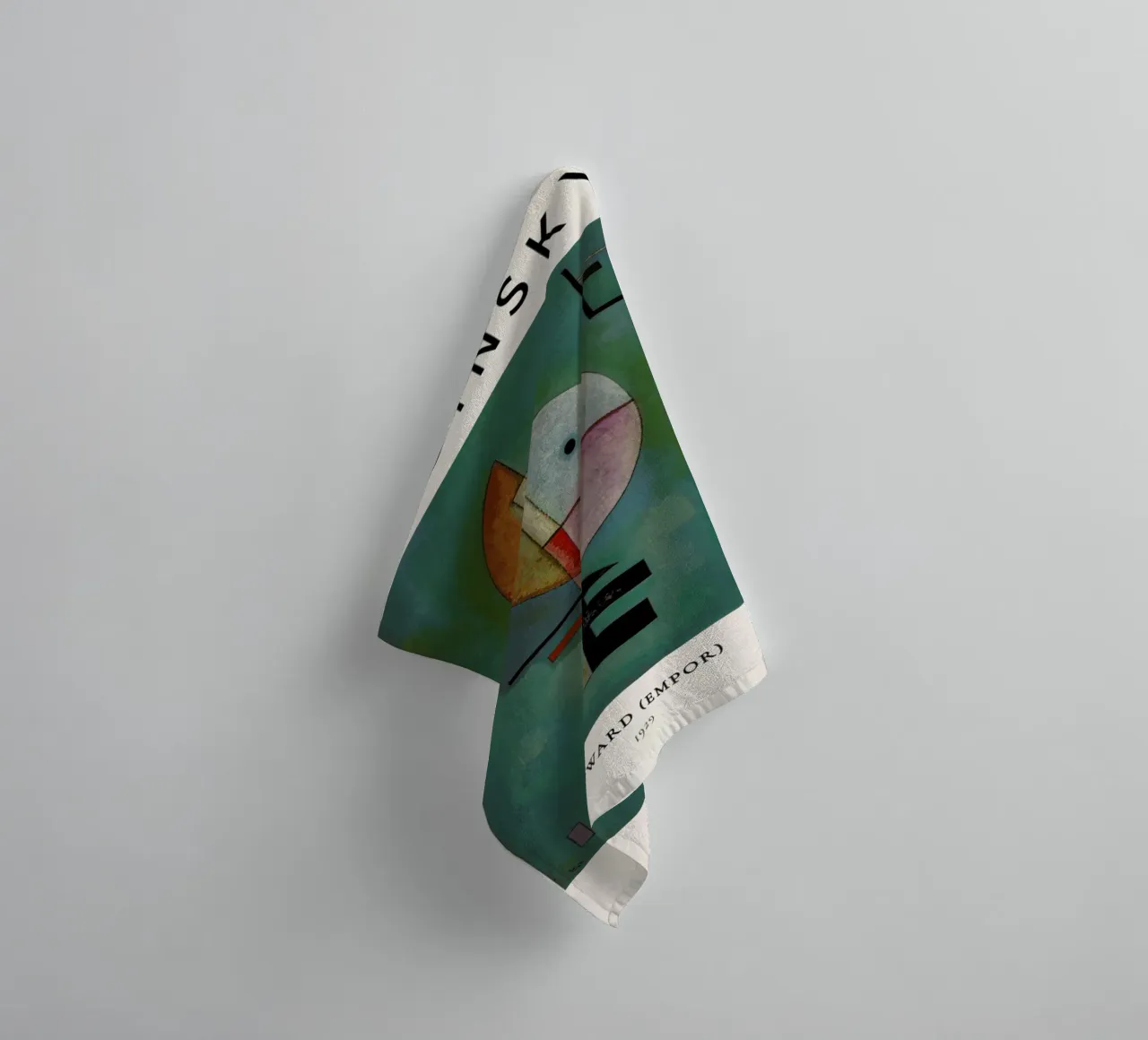 Kandinsky - Upward asciugamano da bagno da ARTOTHEK