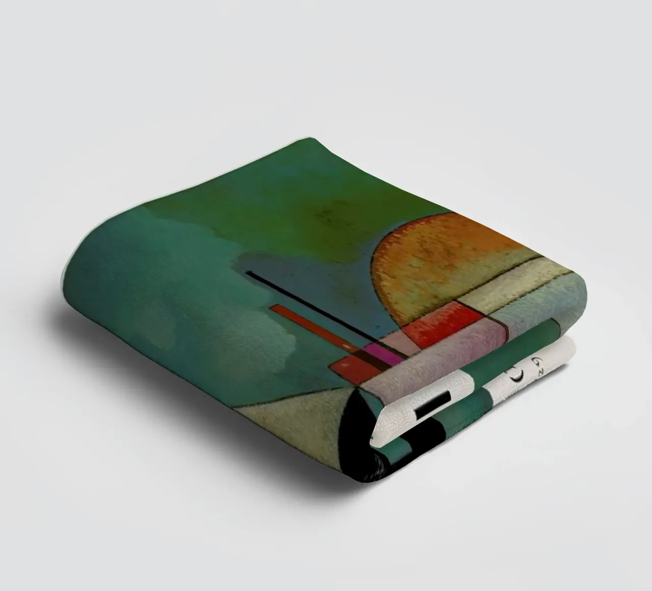 Kandinsky - Upward asciugamano da bagno da ARTOTHEK