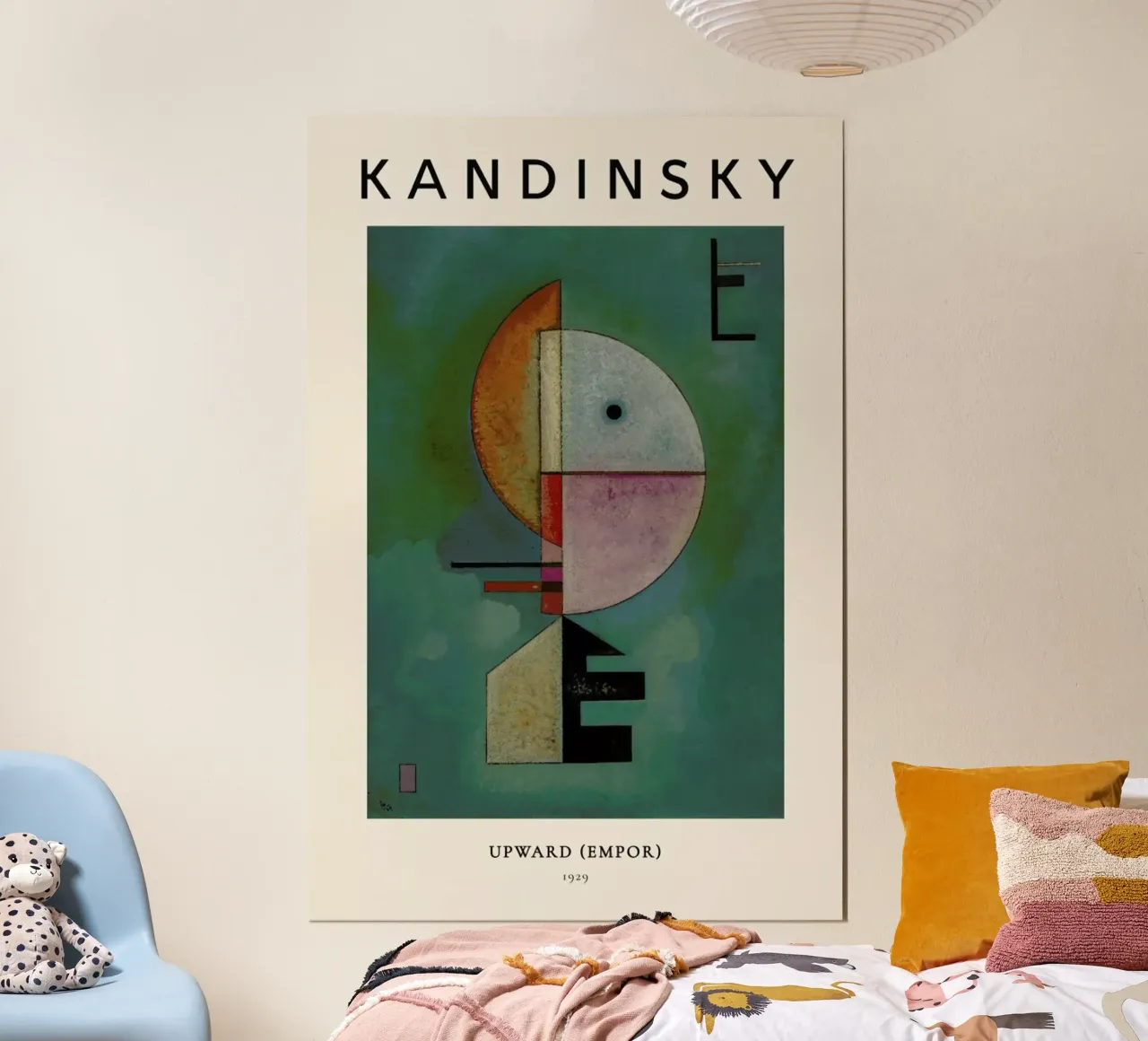 Kandinsky - Upward carta hahnemühle da ARTOTHEK