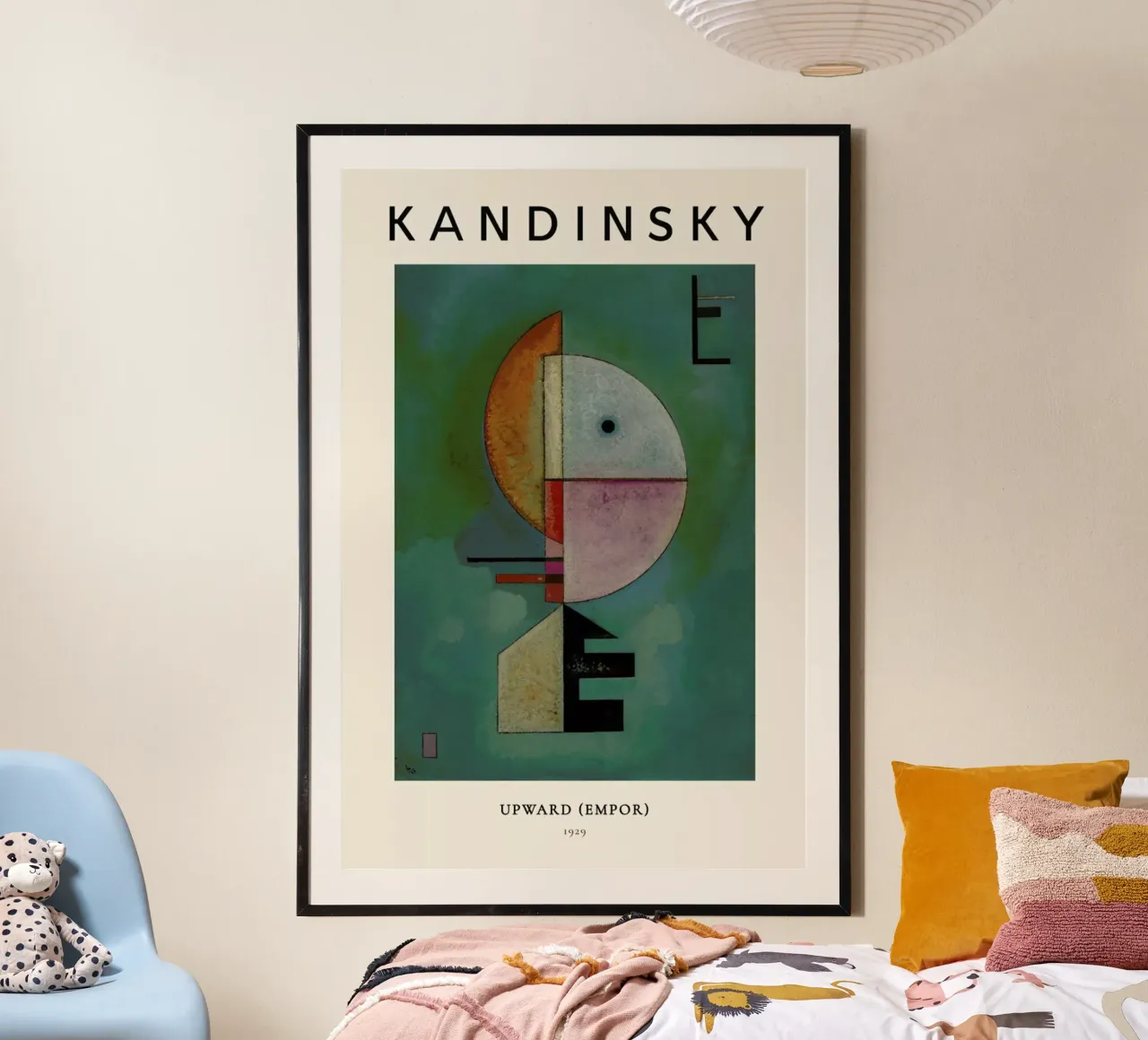 Kandinsky - Upward carta hahnemühle da ARTOTHEK