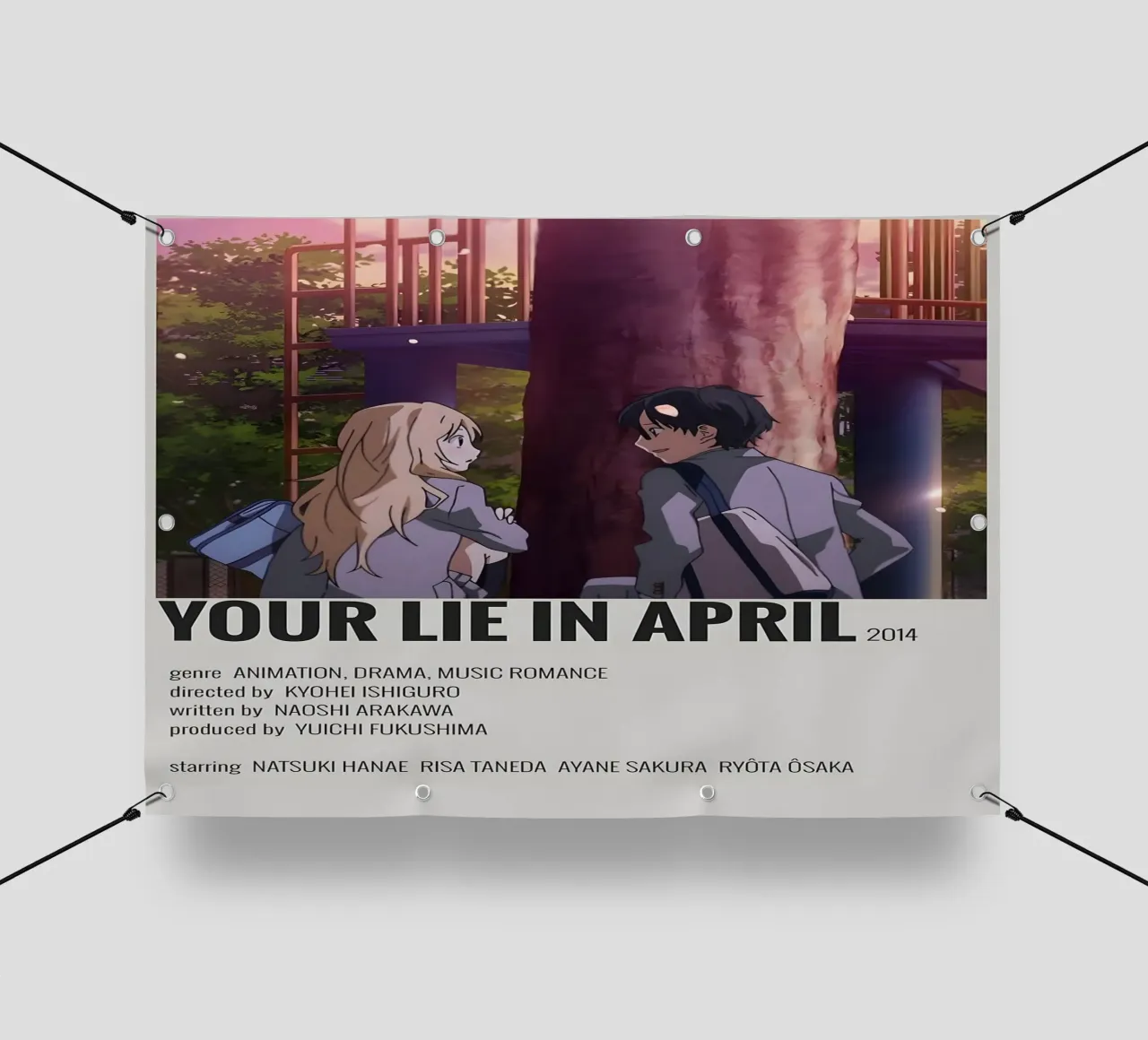 YOUR LIE IN APRIL 2014 telo in pvc da Totoya