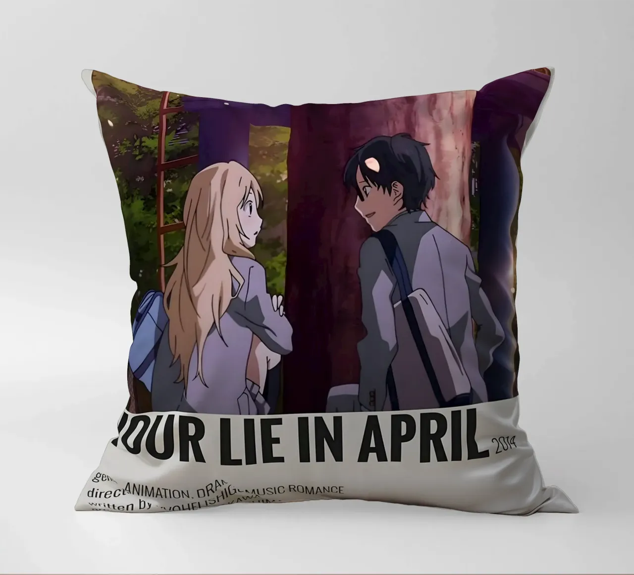 YOUR LIE IN APRIL 2014 cuscino da Totoya