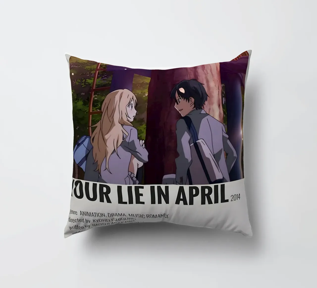 YOUR LIE IN APRIL 2014 cuscino da Totoya