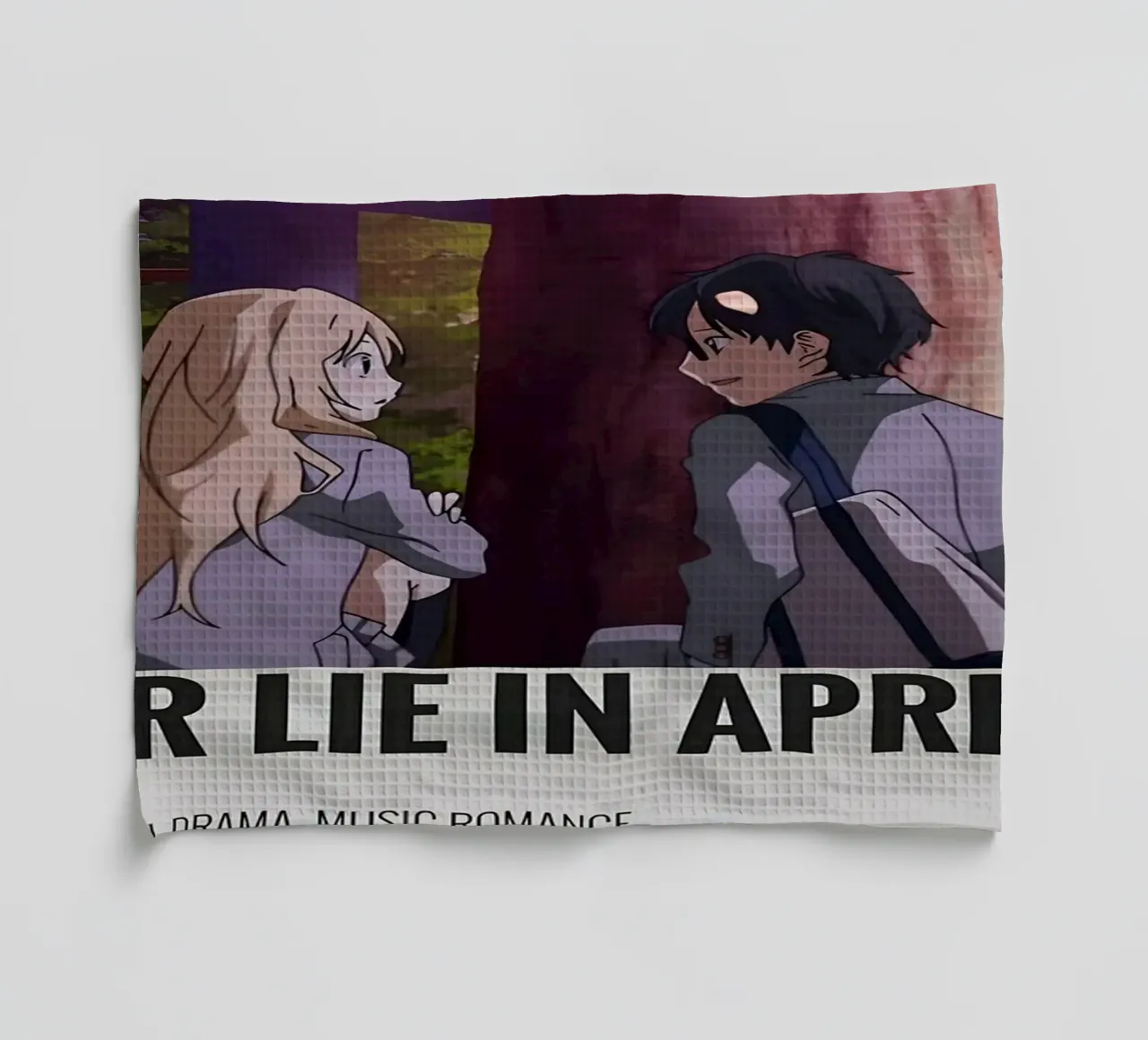 YOUR LIE IN APRIL 2014 canovaccio da cucina da Totoya