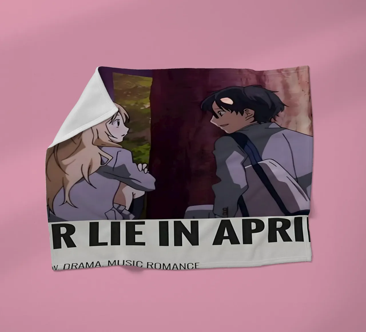 YOUR LIE IN APRIL 2014 coperta in pile da Totoya