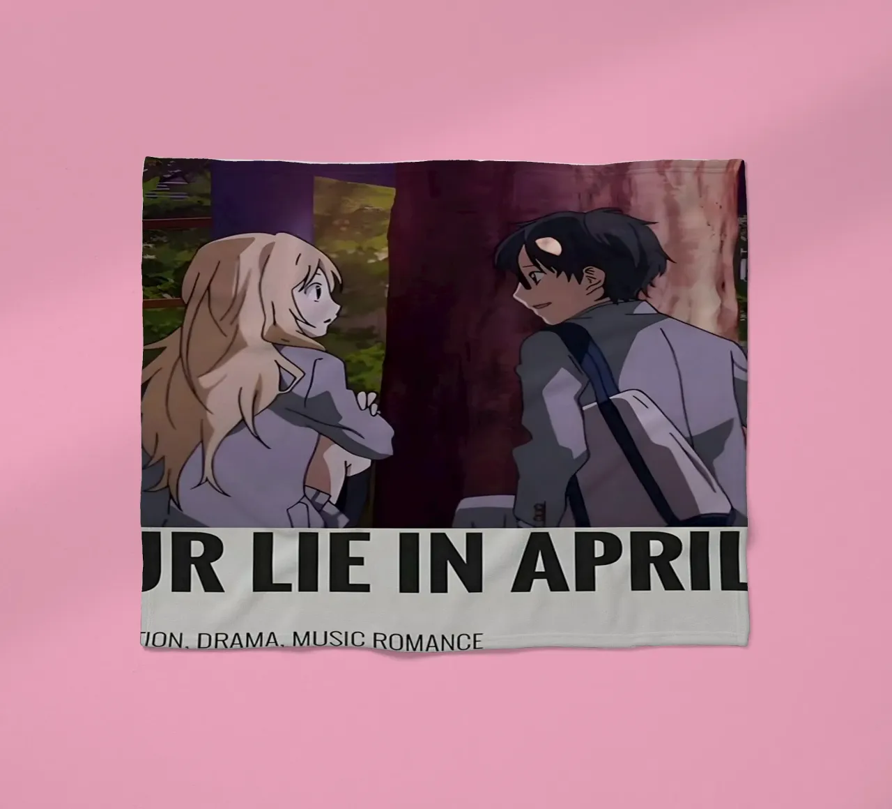 YOUR LIE IN APRIL 2014 coperta in pile da Totoya