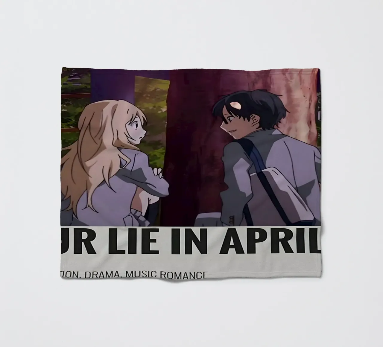YOUR LIE IN APRIL 2014 coperta in pile da Totoya