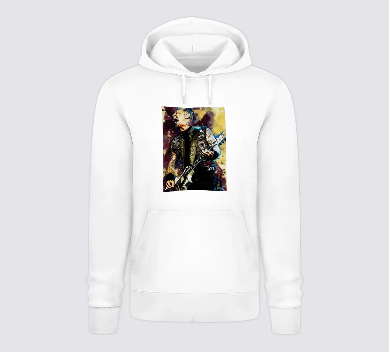 Sbaffo di James Hetfield felpa con cappuccio da Gunawan Rb