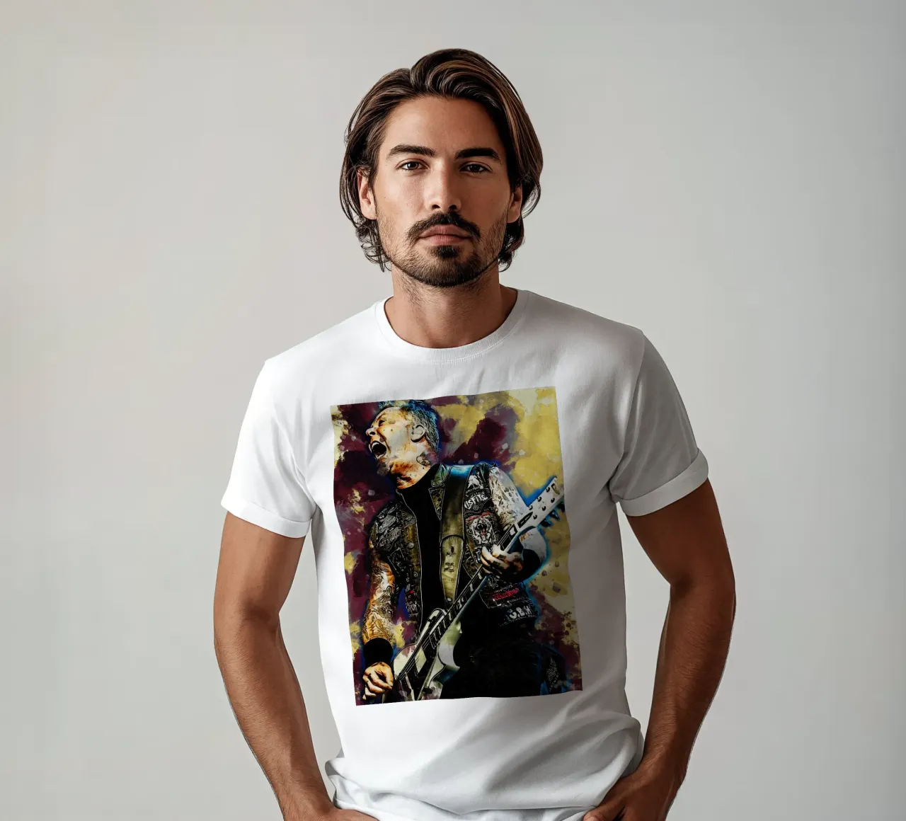 Sbaffo di James Hetfield t-shirt da Gunawan Rb