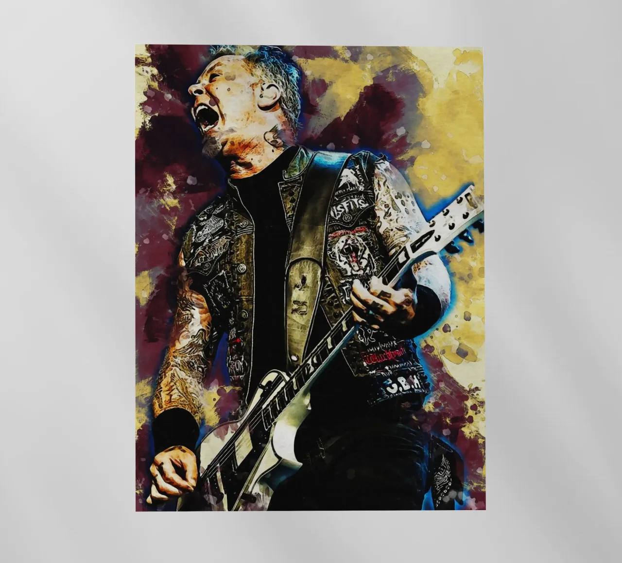 Sbaffo di James Hetfield pellicola backlit da Gunawan Rb