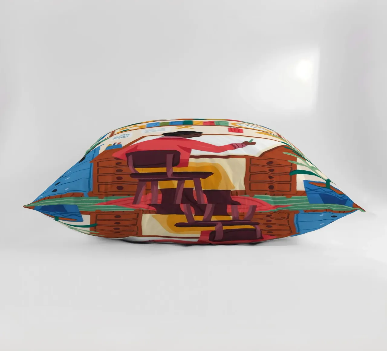 Un sanctuaire créatif et dynamique coussin de Fine Sanctuary