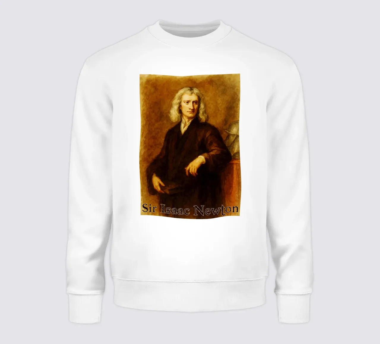 Sir Isaac Newton Riparare l'immaginazione Ridisegnare felpa da MOKAIYA