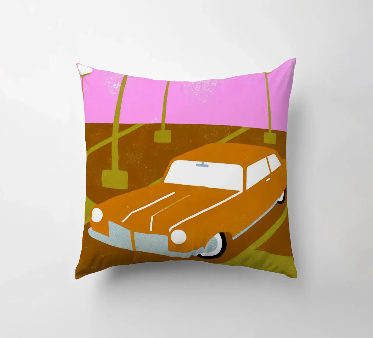 Auto d'epoca Pop Retro cuscino da THE LATEST SHOP