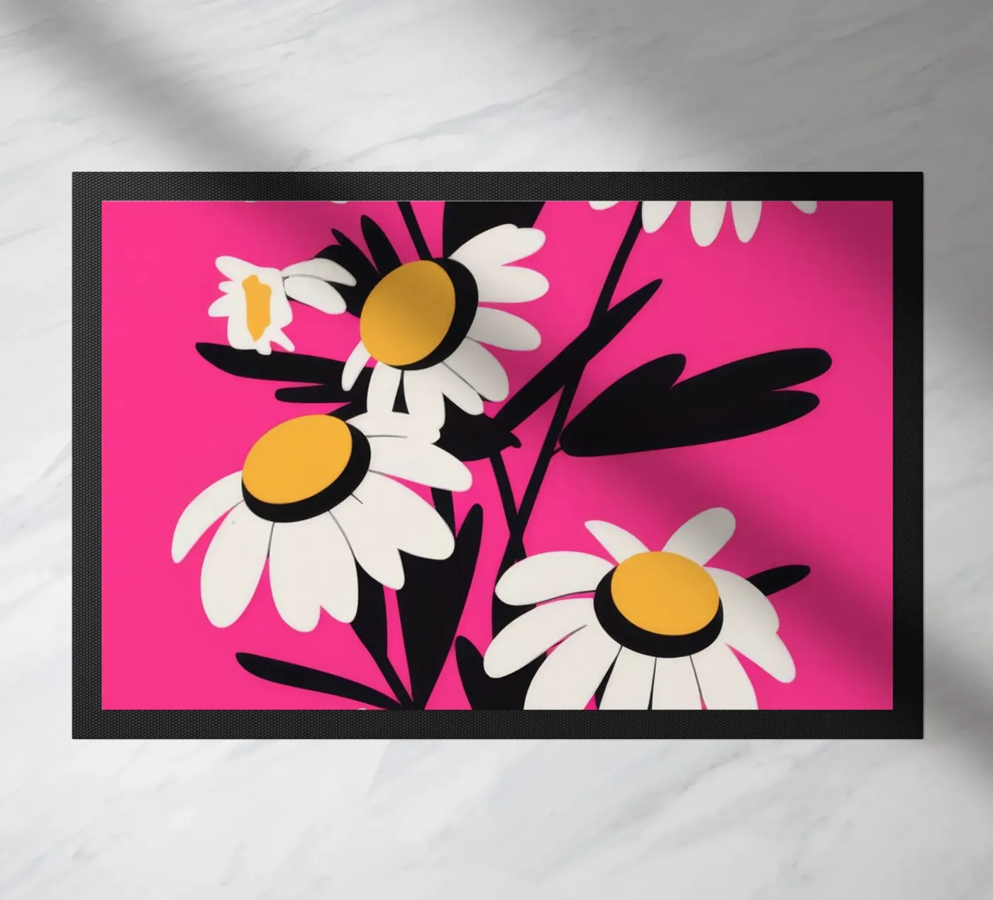 Daisy Bloom Symphony doormat by Fine Sanctuary