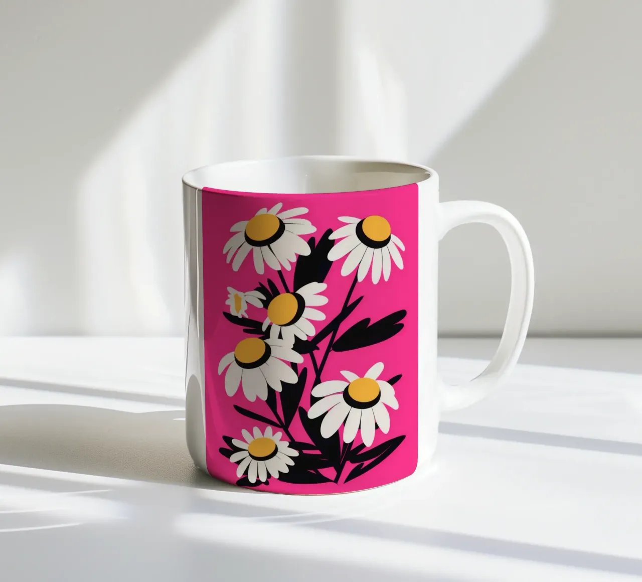 Daisy Bloom Symfonie keramische mok van Fine Sanctuary