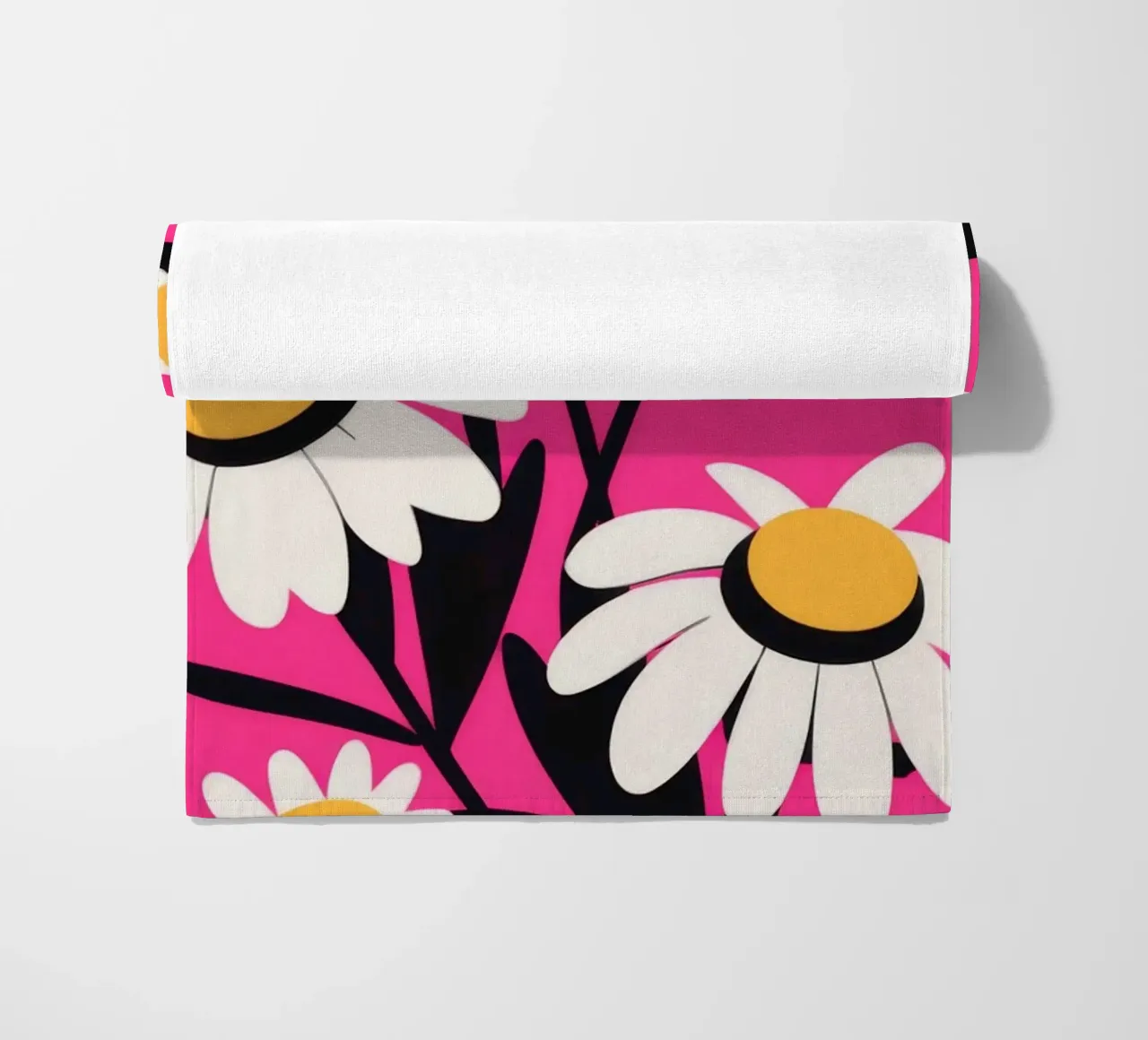 Daisy Bloom Symfonie strandhanddoek van Fine Sanctuary