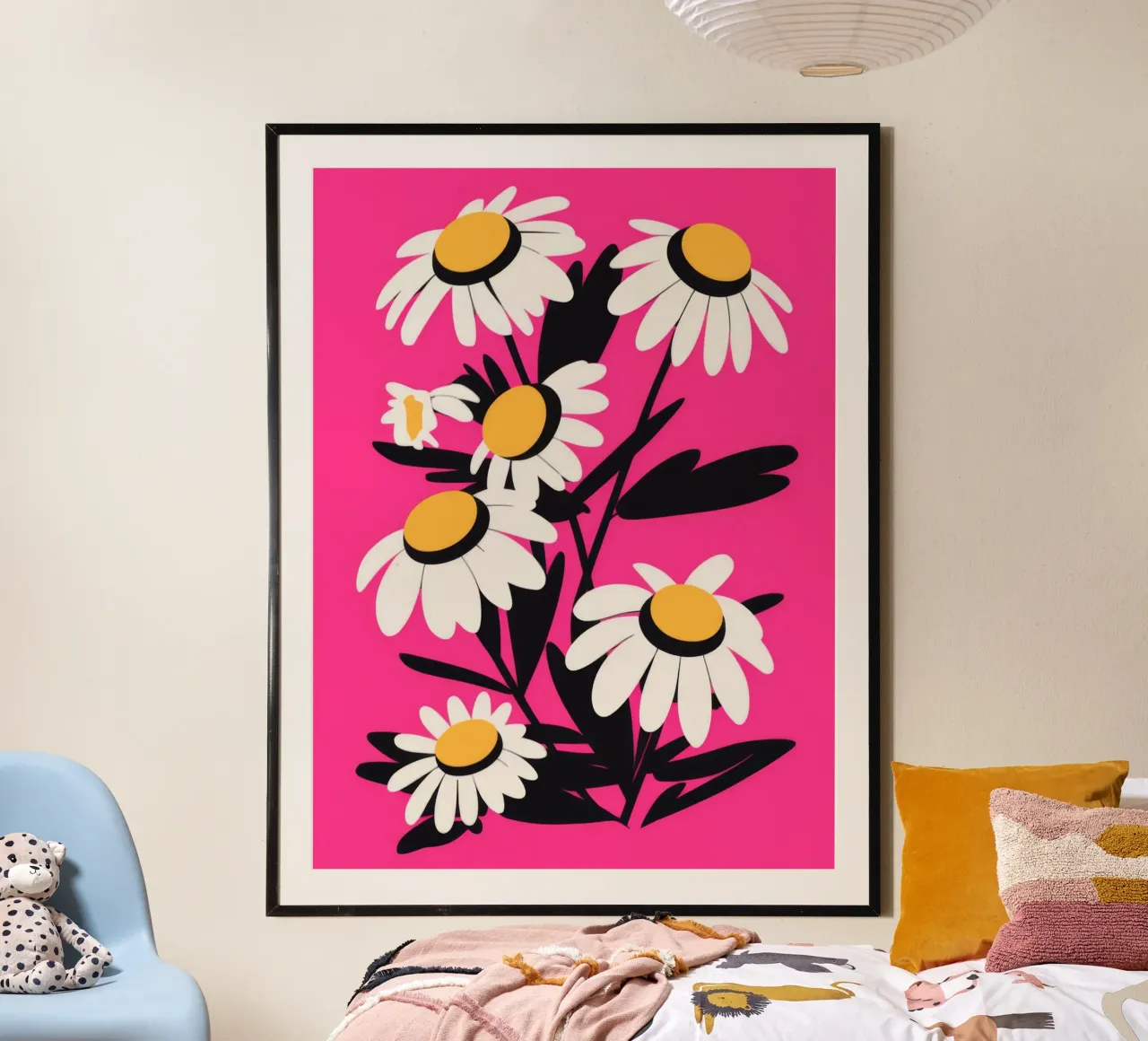 Daisy Bloom Symfonie poster van Fine Sanctuary