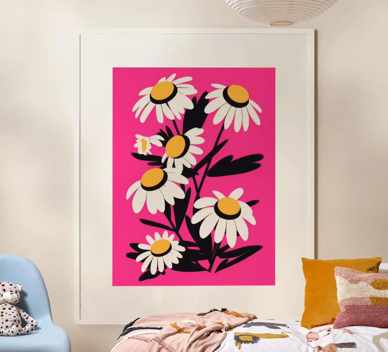 Daisy Bloom Symfonie poster van Fine Sanctuary