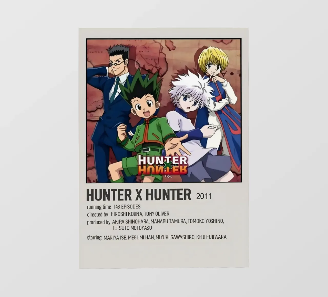 HUNTER X HUNTER 2011 telo in pvc da Totoya