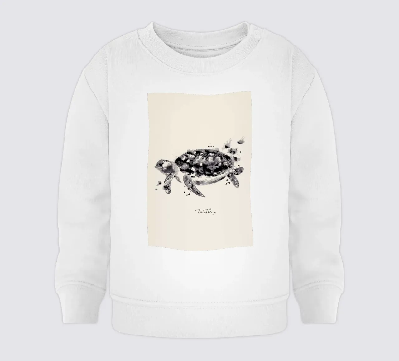 Ink Turtle felpa neonato da Flora & Fauna