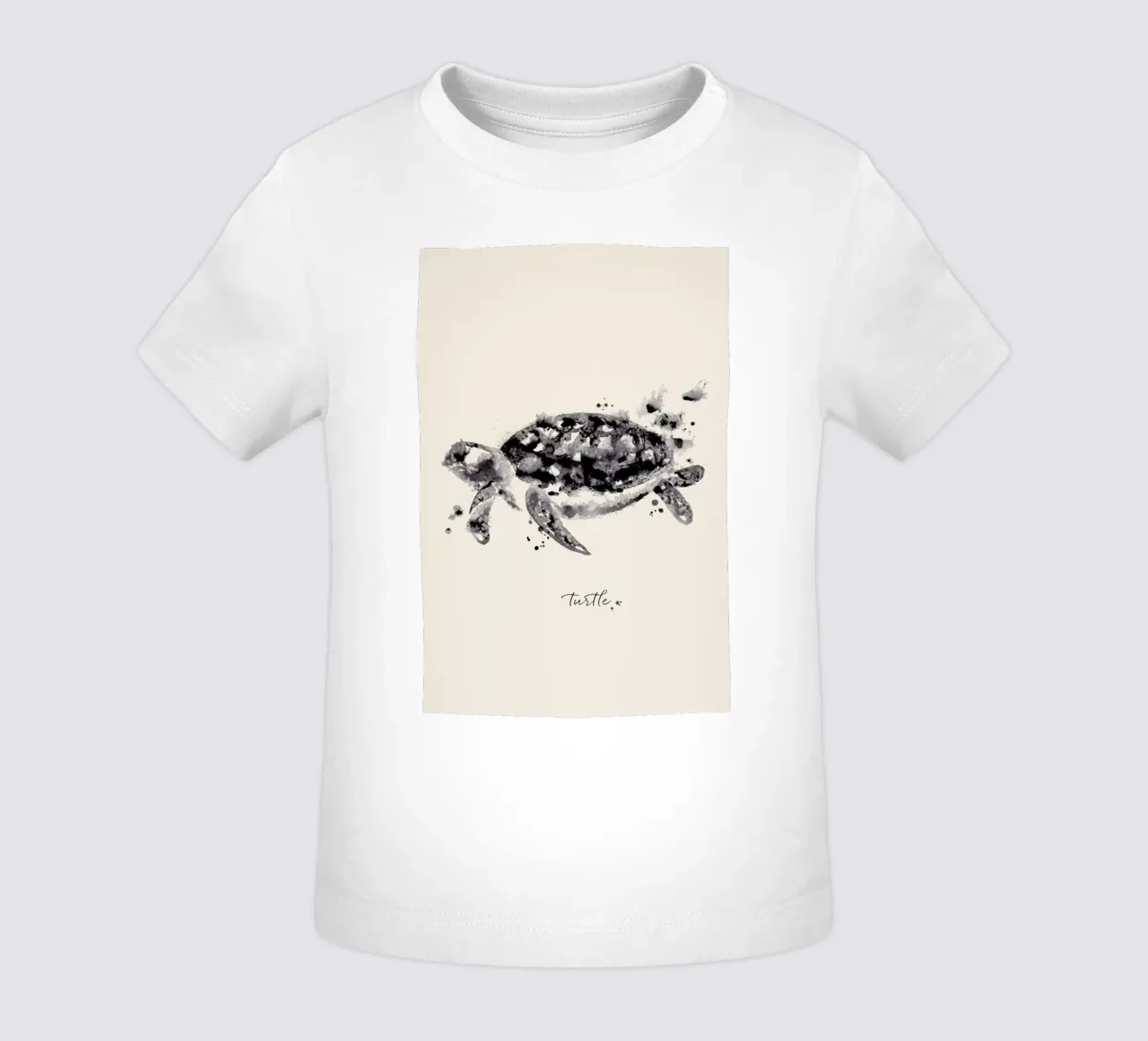 Ink Turtle maglietta neonato da Flora & Fauna