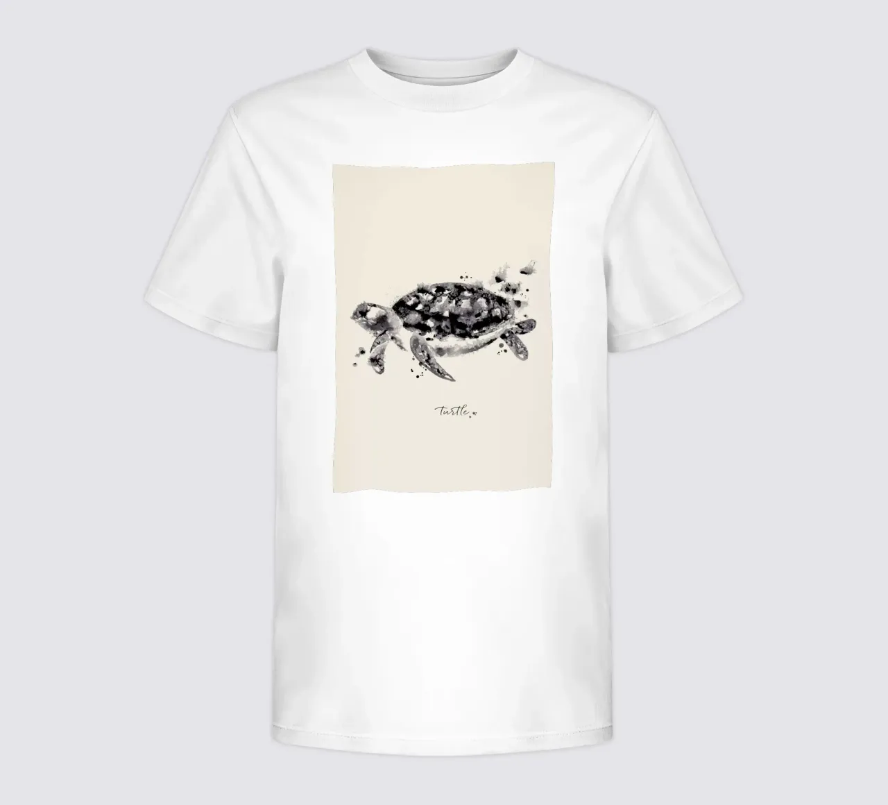 Ink Turtle t-shirt bambini da Flora & Fauna