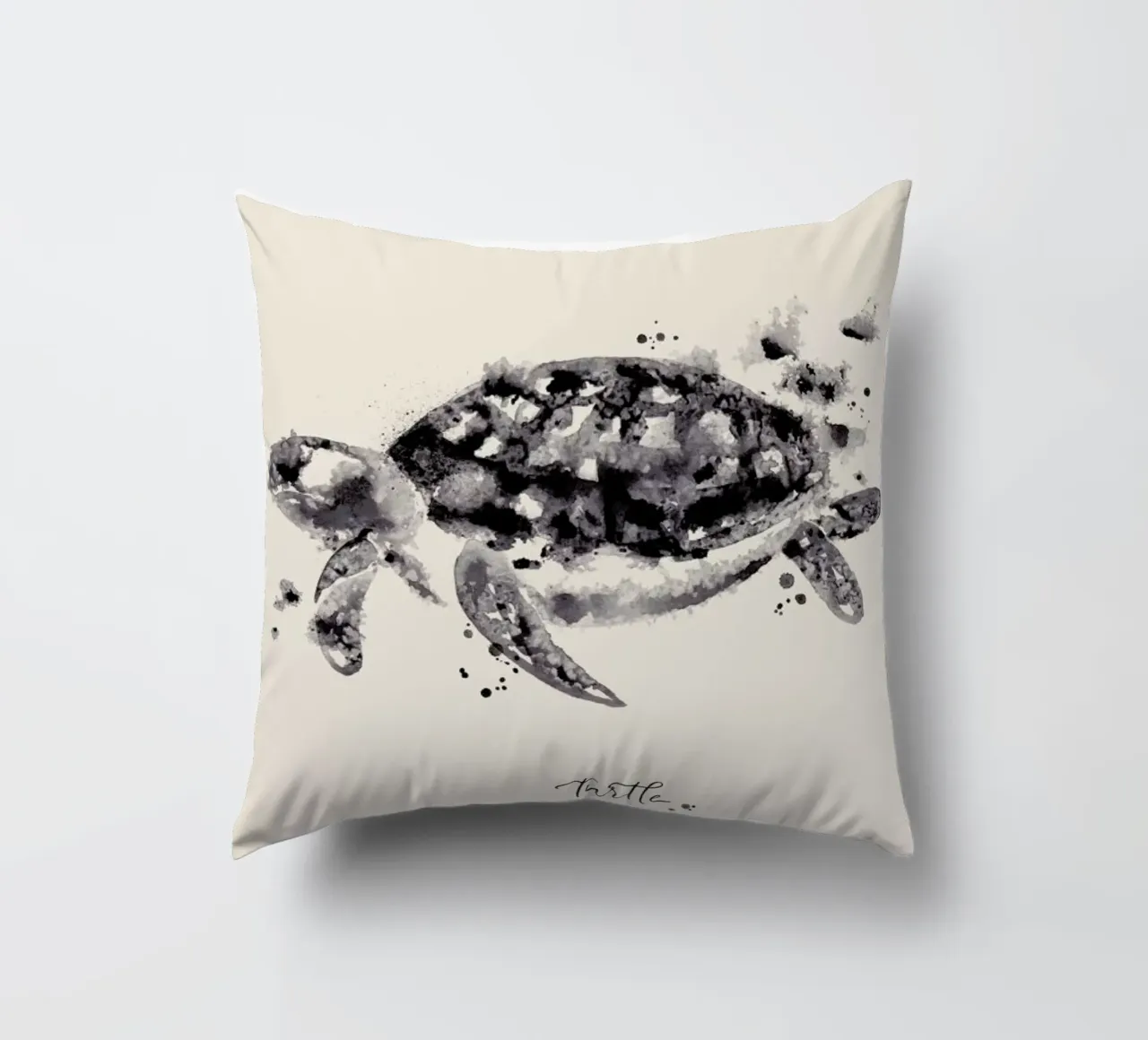 Ink Turtle cuscino da Flora & Fauna