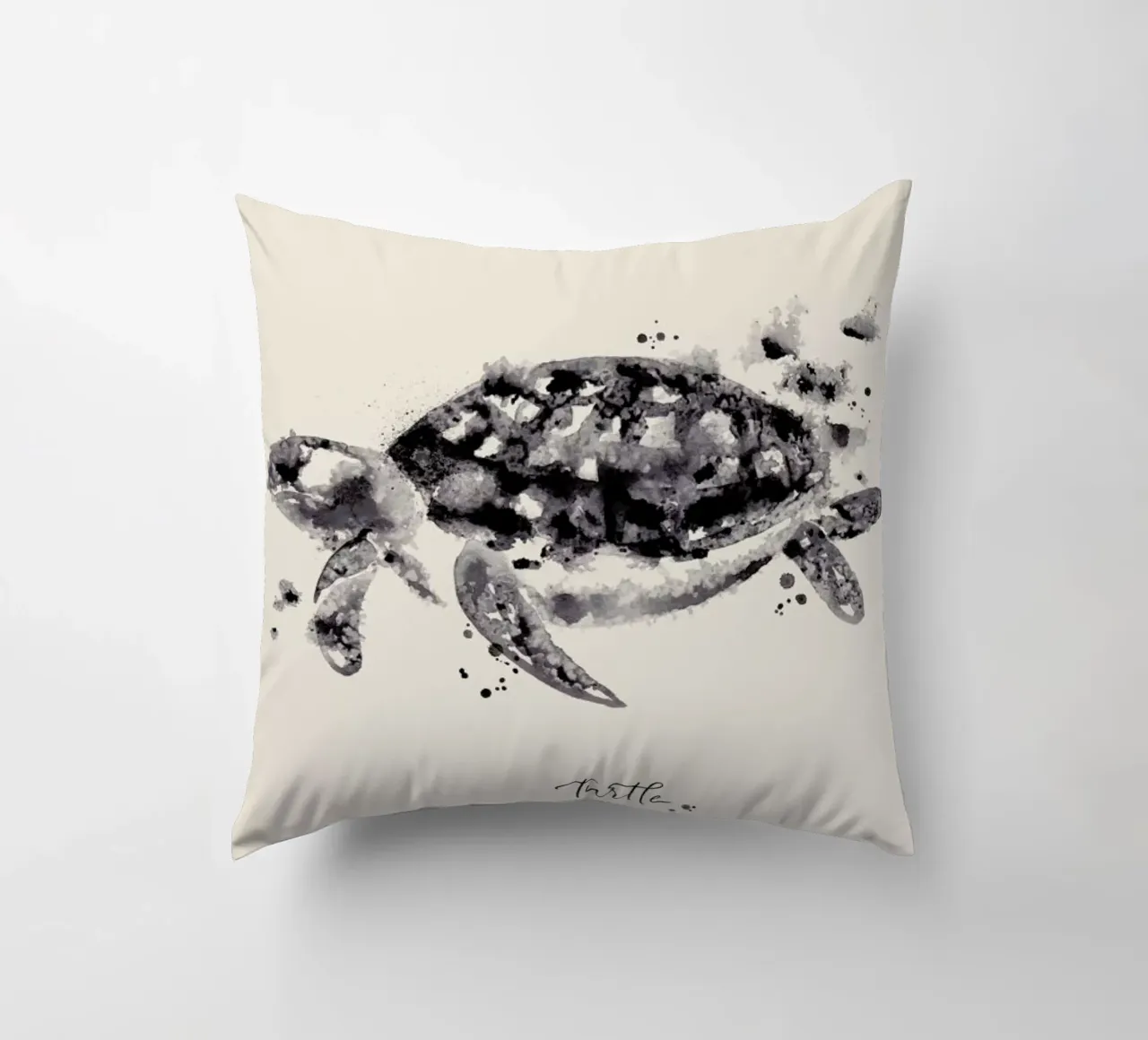 Ink Turtle cuscino da Flora & Fauna